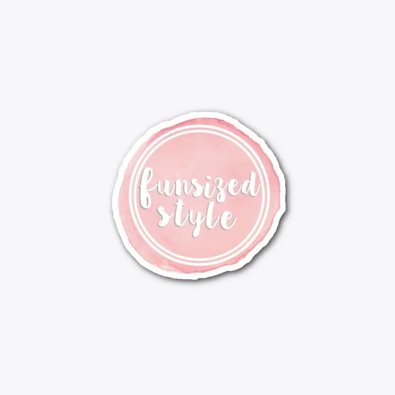 FunsizedStyle Die-Cut Sticker